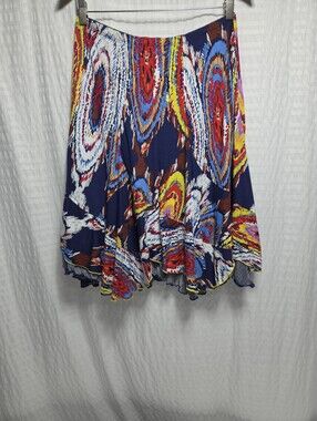 Stiletto Reversible Cotton Knit Skirt. Size M